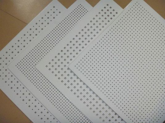 Ceiling Decoration Sheet Perforasi Machine, Round / Square Lubang Punching Machine