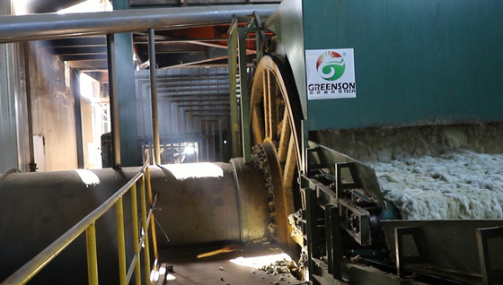 Jalur Produksi Tungku Gas Alam untuk Mesin Pembuatan Bahan Bangunan Wol Mineral