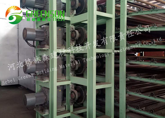 Waterproof Acoustic Mineral Fiber Ceiling Ubin Line Produksi