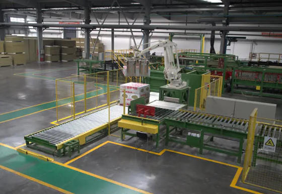 Harga yang bagus Fully Automatic Rock Wool Production Line with 10000-50000tons/year Capacity and 50-200mm Thickness for Heat Isolation on line