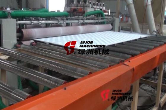 Harga yang bagus Mesin Penghasil Papan Gipsum Hemat Tenaga Kerja / Mesin Pengangkat Papan Tipe Dorong on line