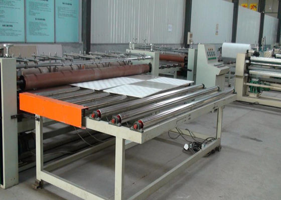 Lanjutan PVC Film Vinyl Cold Gypsum Board Lamination Machine Mudah Dioperasikan