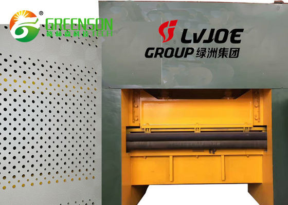 Harga yang bagus Mesin Perforasi Lembar Kedap Suara, Panel Pemasangan Plafon Gypsum Akustik on line