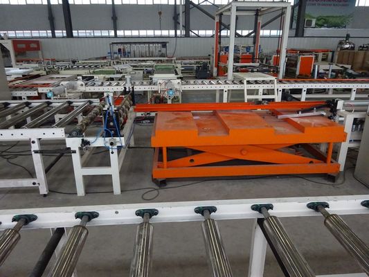 PVC Laminasi Sepenuhnya Otomatis Mesin Laminasi Untuk Dekorasi Interior