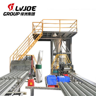 Pengoperasian yang Mudah Gipsum Cornice Manufacturing Machine Sistem Kontrol PLC