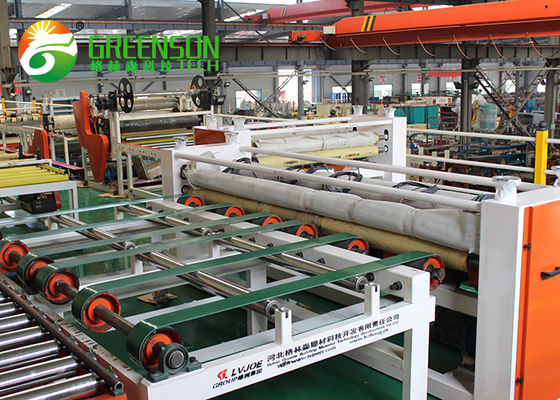 Harga yang bagus 1220 * 2440mm Mesin Pemotong Otomatis Papan Gipsum dengan Pisau Berlian on line