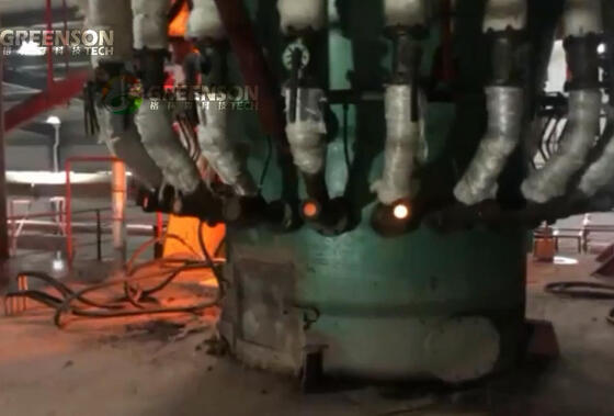 Harga yang bagus Lini Produksi Rock Wool Kontrol PLC untuk Perlindungan Termal Kebakaran dengan Tegangan yang Dapat Disesuaikan on line