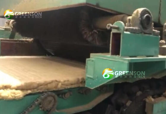 Garis produksi wol batu yang sepenuhnya otomatis untuk 10000-50000 ton / tahun dengan 50-200mm Ketebalan Mineral Wool Board Making