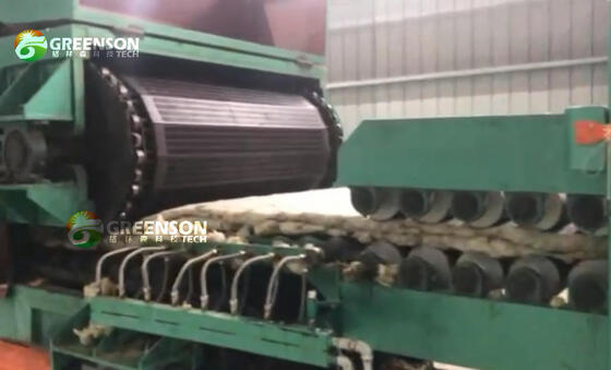 Harga yang bagus Garis produksi wol batu dengan lebar papan 1200-2400mm, kepadatan 80-200kg/m3 dan dukungan insinyur luar negeri on line