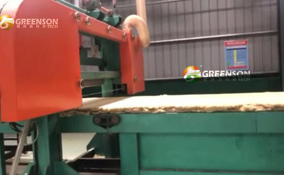 Lini Produksi Wol Batu Otomatis Penuh dengan Ketebalan 50-200mm dan Kapasitas Tahunan 30.000-60.000 Ton