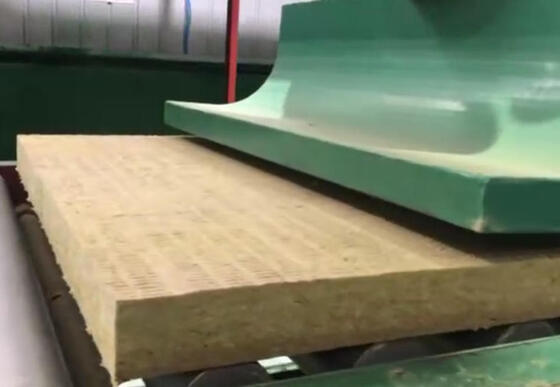 PLC Control Energy Saving Rock Wool Production Line dengan ukuran felt yang dapat disesuaikan