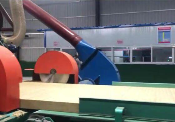 Jalur produksi wol batu tahan air dengan kontrol PLC dan ukuran felt yang dapat disesuaikan