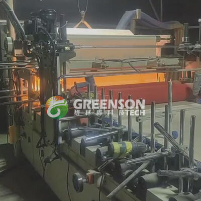 Mesin Laminasi Lem Panas PUR Otomatis Penuh untuk Kain dengan Kecepatan Produksi 5-17m/menit