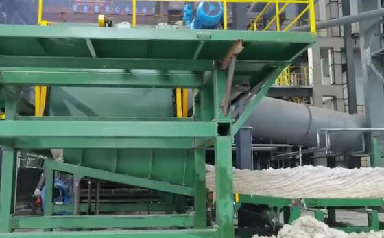 Harga yang bagus Tungku Cupola Efisiensi Tinggi untuk Jalur Produksi Wol Batu dengan Kecepatan 10-15 Meter Per Menit dan Kapadatan Bahan Baku 80-200kg/m3 on line