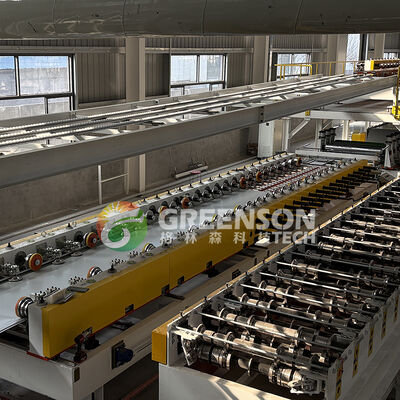 Harga yang bagus Jalur Produksi Panel Sandwich Wol Batu Hemat Energi Sepenuhnya Otomatis Mudah Dioperasikan on line