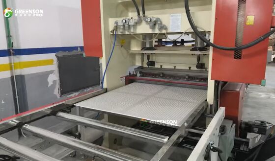 Harga yang bagus Mesin Penggelek Panel Suara Berkualitas Industri dengan Tekanan Penggelek 160 KG Tingkat Tinggi Otomatis dan Jenis Lubang Berbilang on line
