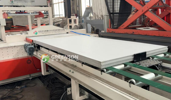 Harga yang bagus Pemotong Strip Drywall Efisiensi Tinggi / Garis Penggergajian Papan Gipsum Bebas Debu on line