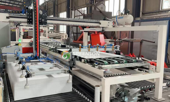 Industrial High Efficiency Plasterboard Strip Cutter For Dust Free Cutting And 100mm Wide Slats Production
