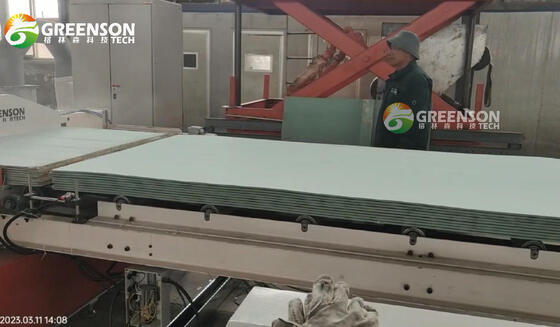 Harga yang bagus Pemotong Dunnage Bahan Scrap Papan Gypsum Untuk Pabrik Gypsum on line