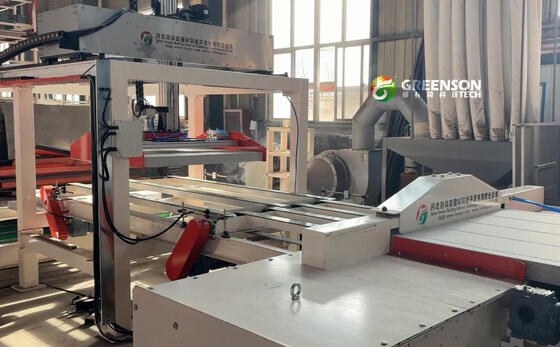 Harga yang bagus Mesin Dunnage Susun Penggergajian Pengumpanan Otomatis on line