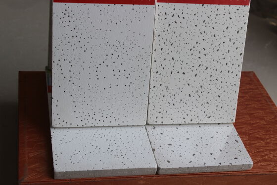 Harga yang bagus 603x603mm Lini Produksi Papan Langit-langit Serat Mineral Turnkey Tanaman Wol Mineral Akustik on line
