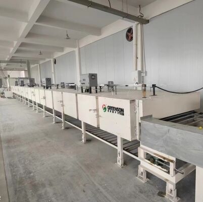 Harga yang bagus Lini Produksi Lukisan Semprot Papan Gypsum Produsen Cina untuk Bahan Bangunan on line