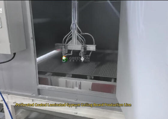 Sistem Semprot Industri Untuk Pelapisan Panel Gypsum