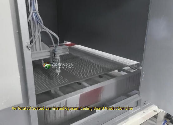 Garis Penyemprotan Cat Lateks Berbasis Air Ramah Lingkungan Untuk Finishing Dekoratif Papan Gipsum Berwajah Kertas