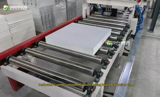 Lini Produksi Lukisan Semprot Permukaan Drywall Dekoratif Peralatan Penyemprotan Lapisan Tunggal dan Ganda