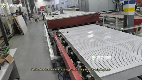 Lini Produksi Lukisan Semprot Panel Gipsum Berkelanjutan