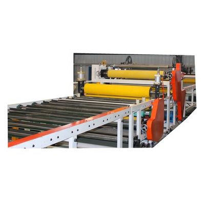 Gypsum Board Double Sides Mesin Laminating untuk Ceiling Tiles dengan Full Automatic