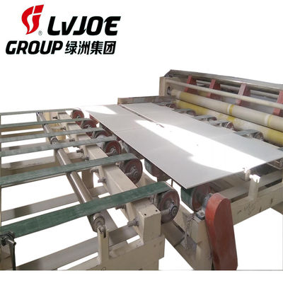 Gypsum Board Dinding Panel PVC Film Dan Mesin Laminasi Aluminium Foil