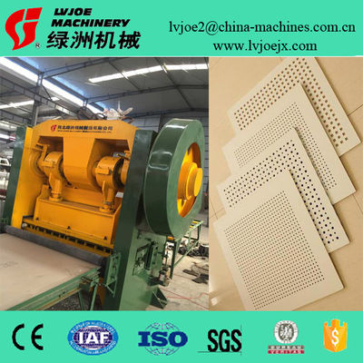 Harga yang bagus Mesin Perforasi Lembar Lubang Punching Canggih untuk Papan Plafon Gipsum on line