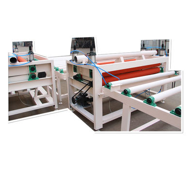 Bahan Bangunan Dari Kertas PVC Dekoratif Yang Dihadapi Mesin Laminasi Panel Langit-langit
