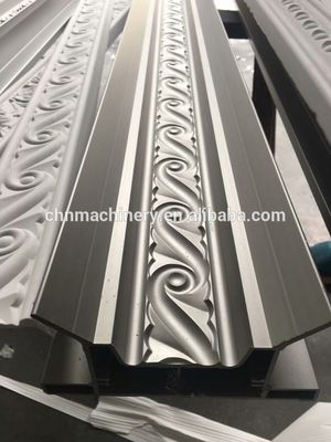 2400mm Panjang Cornice Gypsum Biasa Membuat Mesin dengan Output dan Penghasilan Tinggi