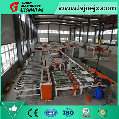 Jalur Produksi Ubin Langit -langit Gypsum 60x60 Mesin Ubin Langit -langit Gypsum