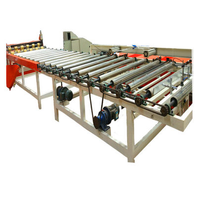 Semi-otomatis Serat Kayu PVC Film Gypsum Board Mesin Laminasi