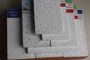 Harga yang bagus Jalur Ubin Langit-langit Serat Mineral Efisiensi Tinggi Otomatis CE ISO Terdaftar on line