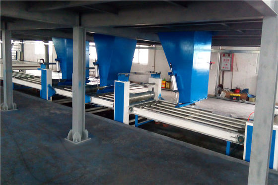 Sepenuhnya Otomatis Ringan Line Produksi Panel Dinding MGO 380V / 50HZ