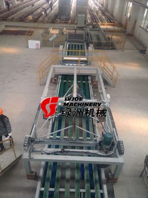 Profesional Line Produksi Magnesium Oksida Papan Gergaji Otomatis