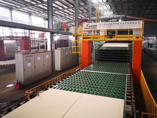 Harga yang bagus Gypsum Ceiling Tile Line Produksi Mesin Bahan Bangunan Kondisi Baru on line