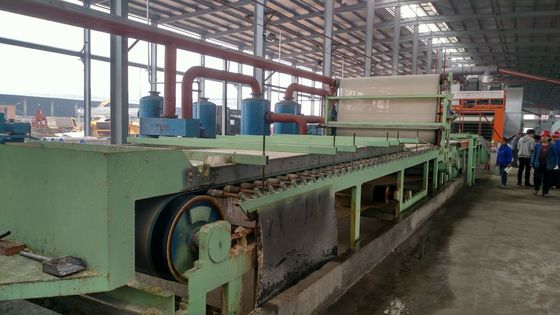 Harga yang bagus Lini Produksi Ubin Gypsum CE ISO / Lini Produksi Rock Wool on line