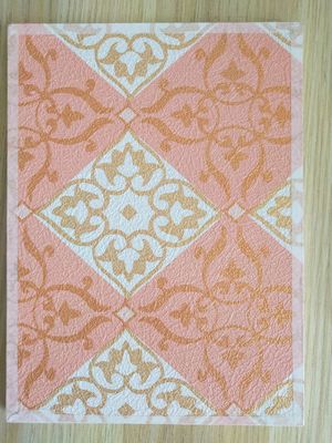 Nonwoven Fiber Glass Laminasi Gypsum Ceiling Tiles Line Produksi Kontrol PLC